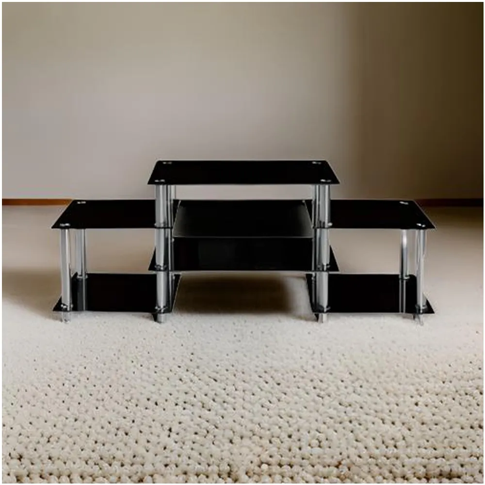 Elegant Multi-Compartments Modern Tv Stand